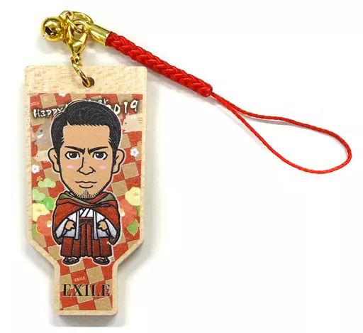 EXILE 羽子板ストラップ