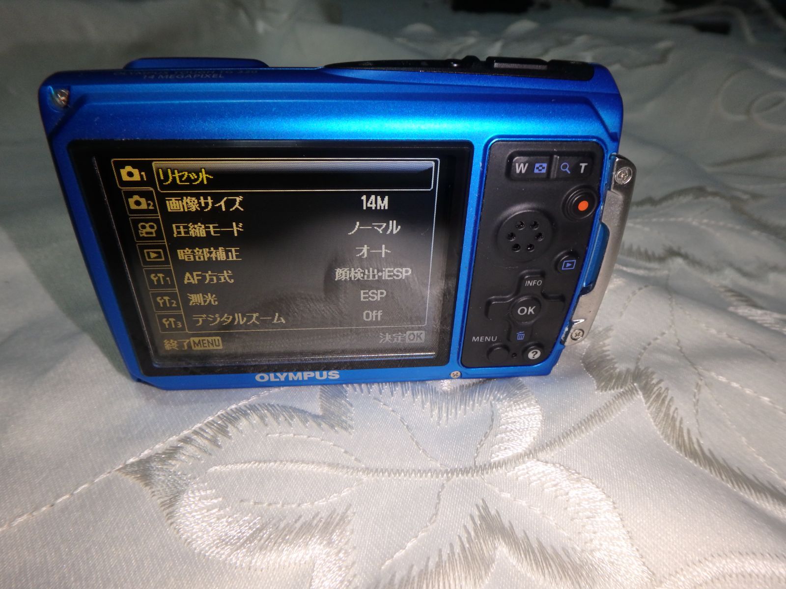 動作品 OLYMPUS TG-320 デジタルカメラ OLYMPUS Tough TG-320 防水