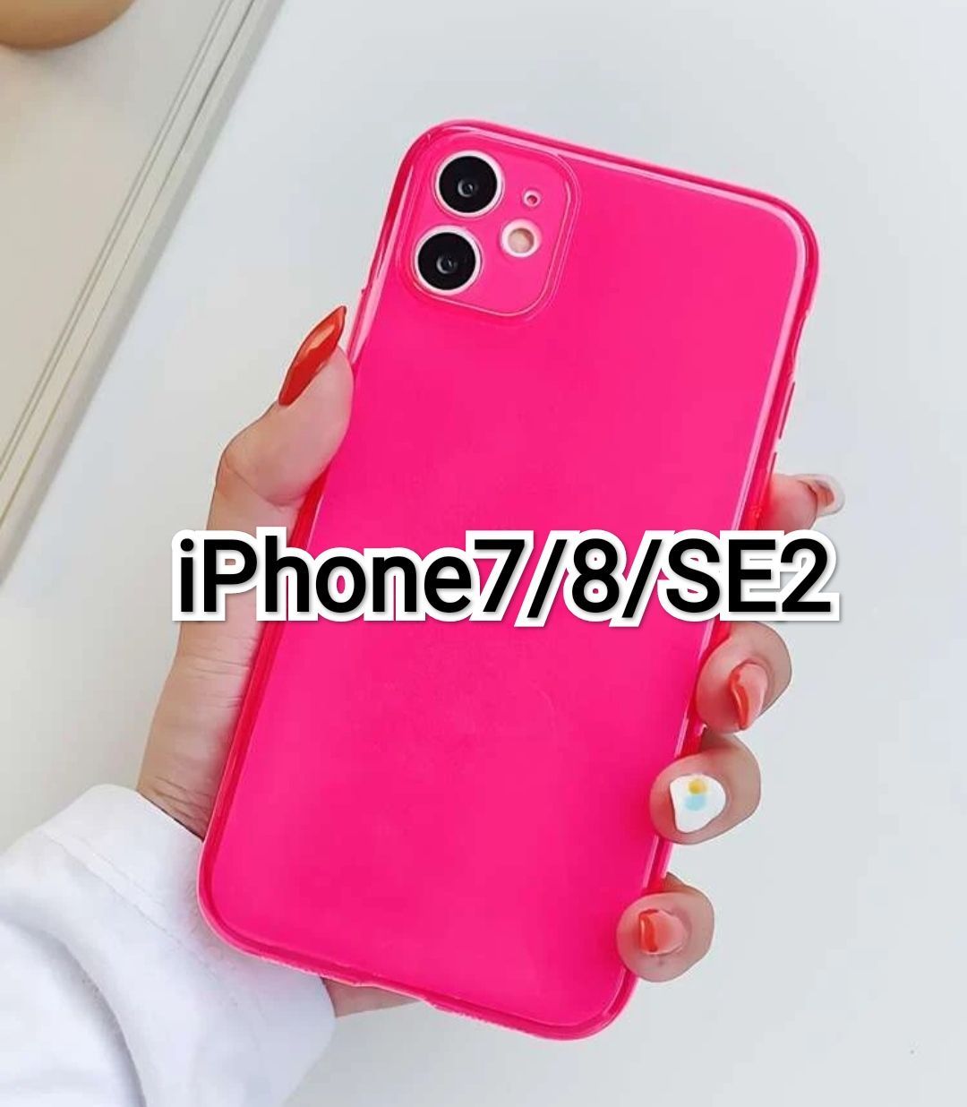 新品 Hanman iPhone 7,8,SE2ケース ピンク