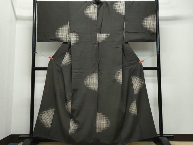 平和屋着物○上質な紬 絞り 吉祥文 正絹 逸品 CAAS8428vf - メルカリ