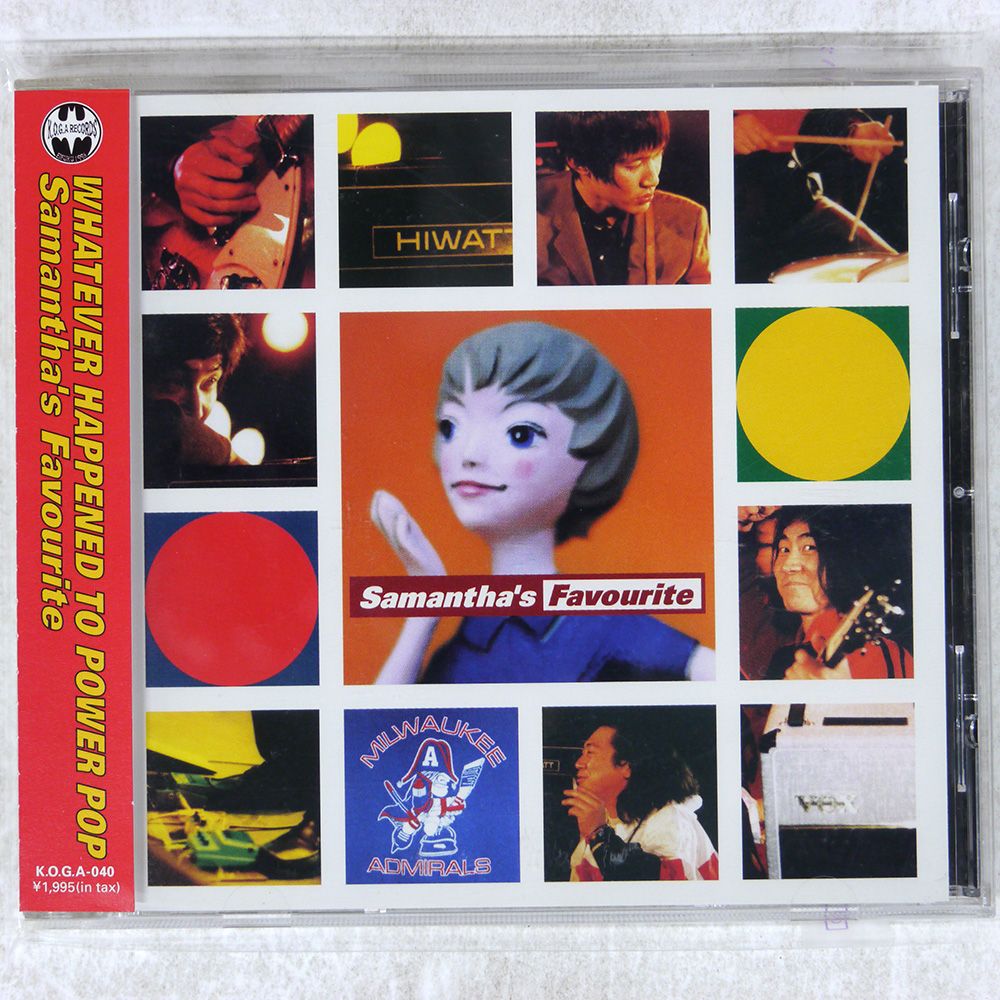 凱歌 国内盤 SAMANTHA'S FAVOURITE/WHATEVER HAPPENED TO POWER POP