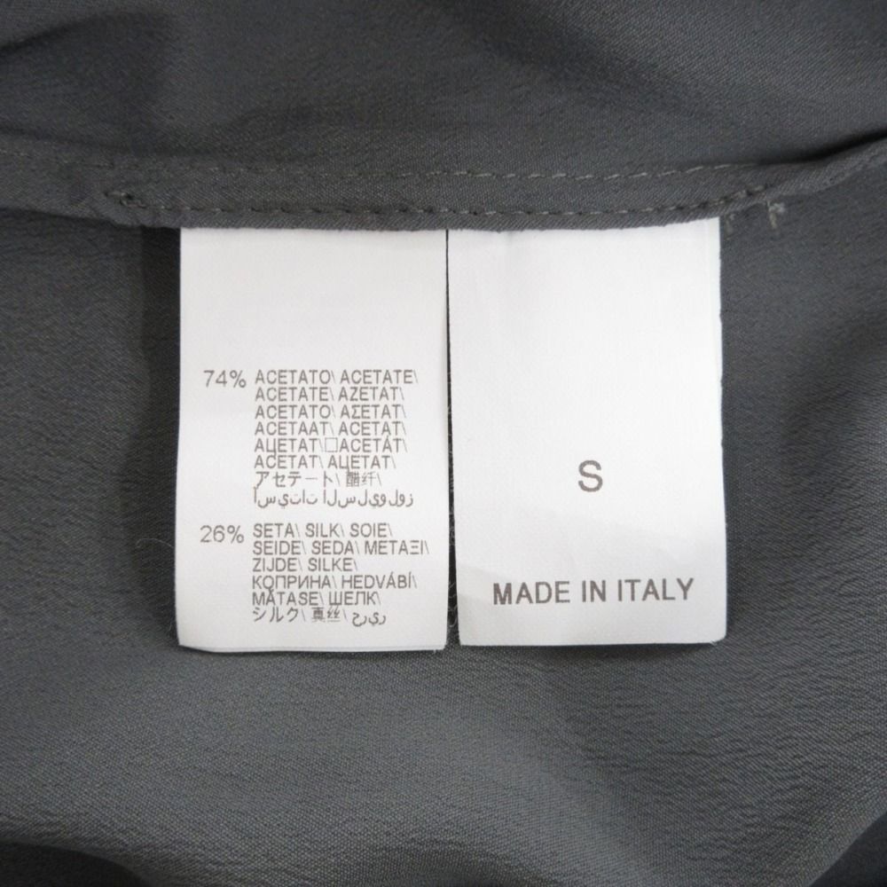 BRUNELLO CUCINELLI - 美品 Brunello Cucinelli ブルネロクチネリ アンサンブルニット 七分袖 カシミヤ100％セーター×フレアワンピース S/XS グレー レディース 古着 中古 USED 美品 Brunello Cucinelli ブルネロクチネリ アンサンブルニット
