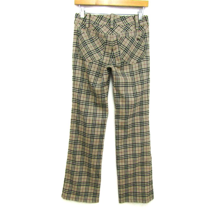 バーバリーロンドンブルーレーベル パンツ ボトムス ノバチェック柄
