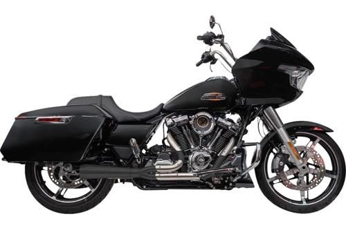 ASSAULT 2in1 エキゾースト システム ブラック 以降FLHXSE FLTRXSE 以降FLTRXSTSE