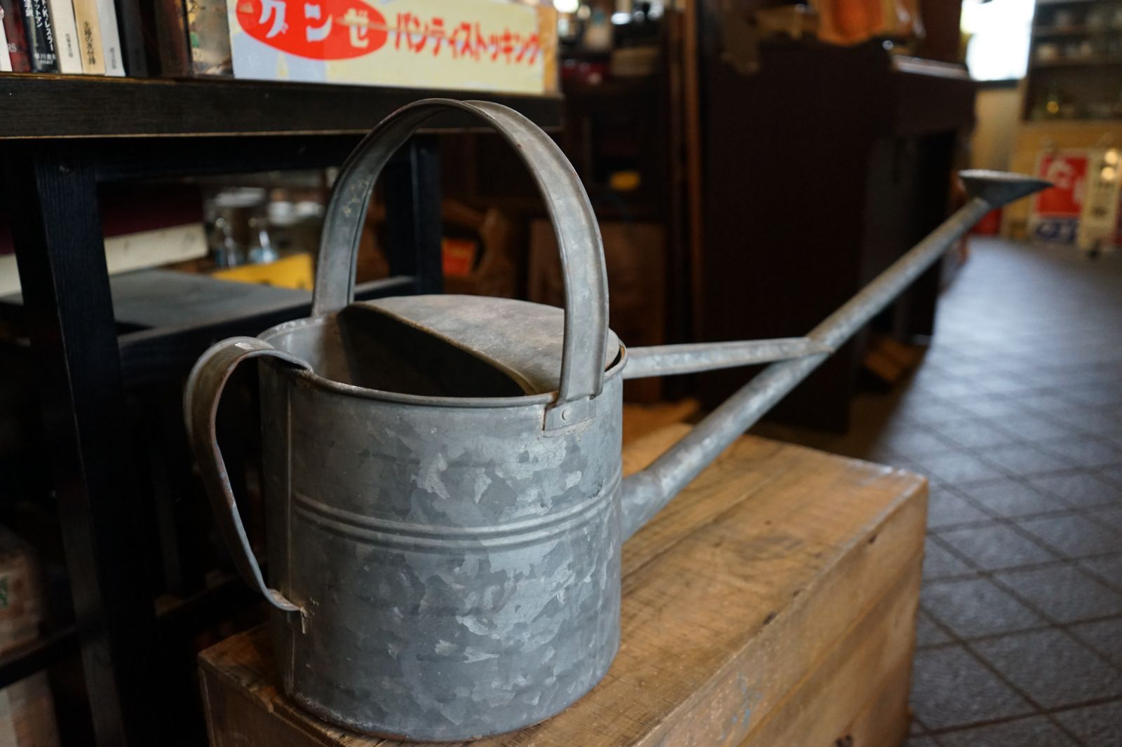 ブリキ じょうろ 昭和レトロ ガーデニング レトロ アンティーク ヴィンテージ 置物 インテリア