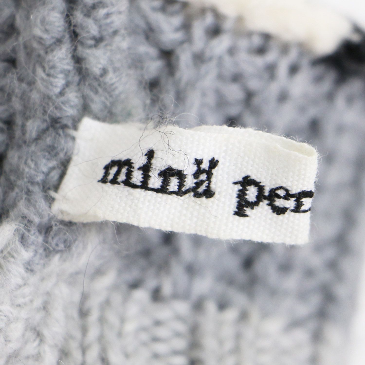mina perhonen ミナペルホネン 手袋 グレー系 サイズ:FREE | ニット