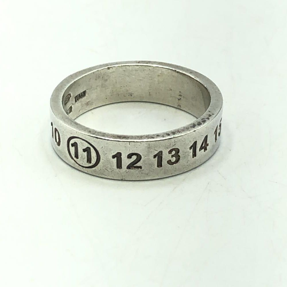 中古】Maison Margiela ナンバーリング サイズ#21 シルバー