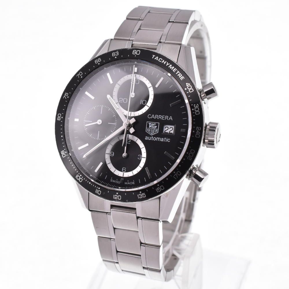 タグホイヤー TAG HEUER CV2010-0 カレラ クロノグラフ 裏スケ 自動