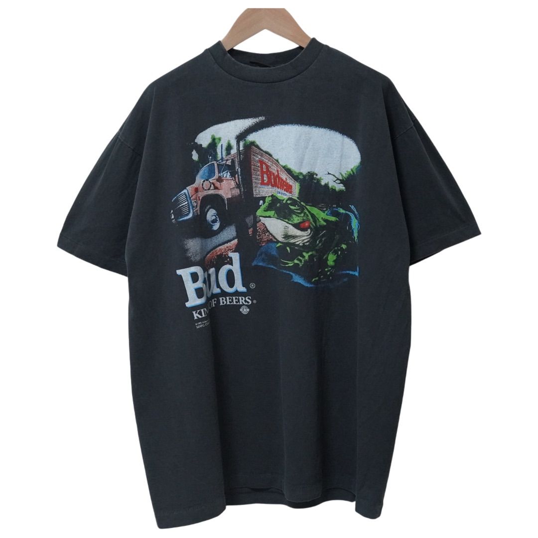 バドワイザー Tシャツ XL ブラック 90s USA製 Changes