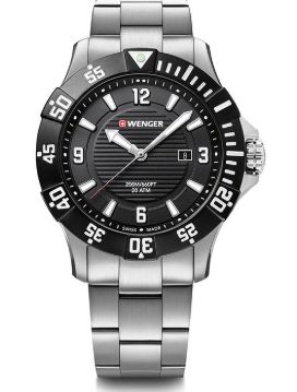 Wenger SF SS bracelet BK 01.0641.131▲