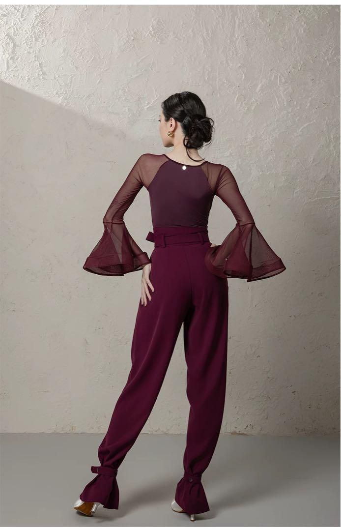 シンプル練習着 絞れる裾のパンツ