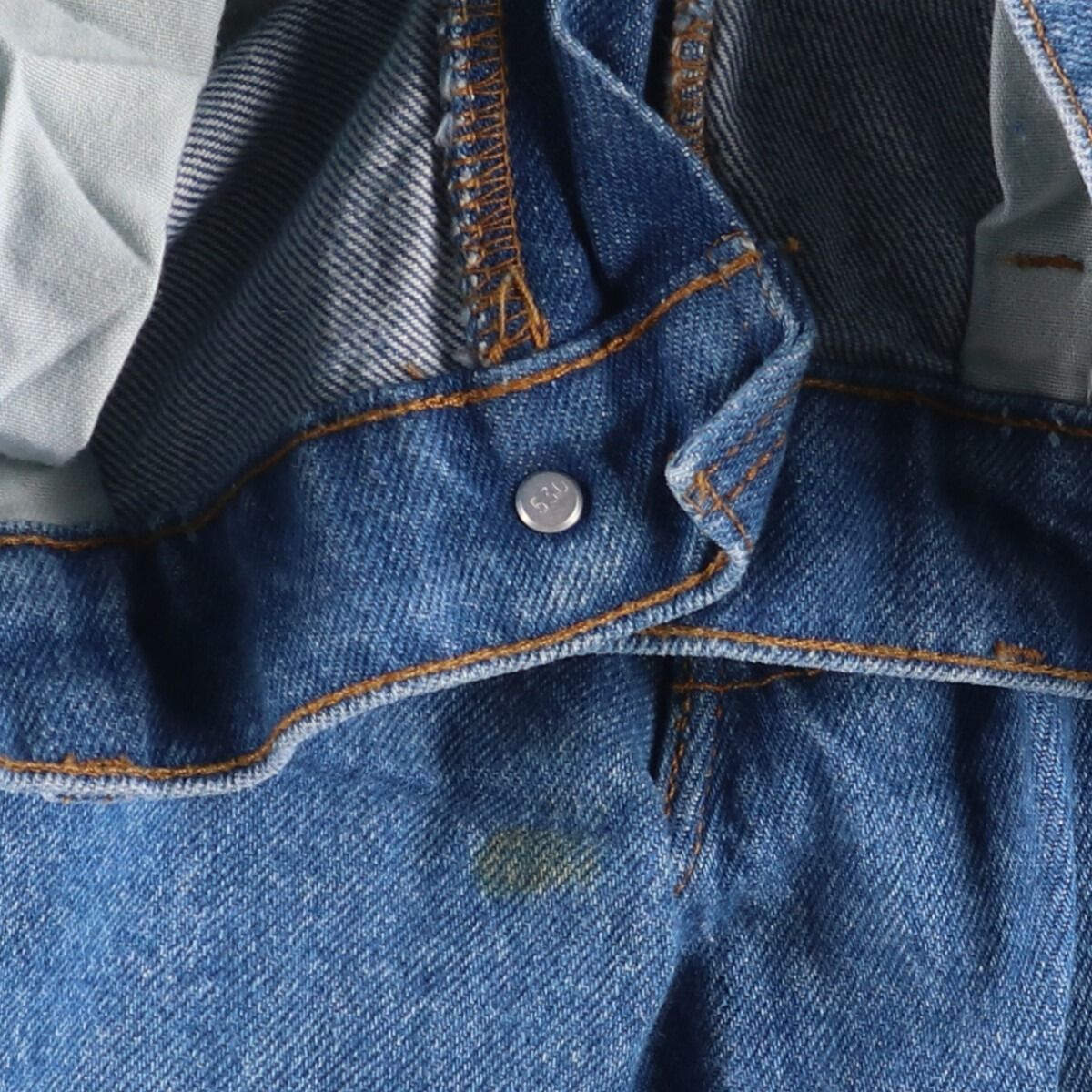 テーパードデニムパンツ メンズw34相当