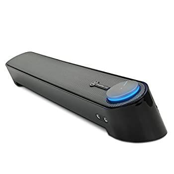中古】 サウンドバースピーカー(USB電源 AUX入力 MIC出力) サブ