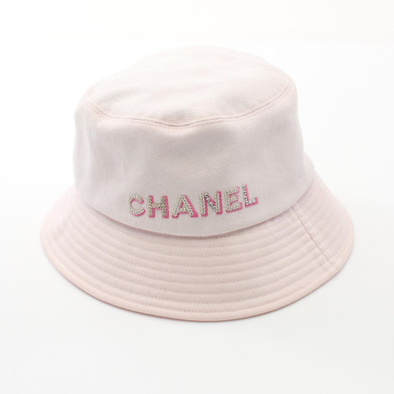 本物保証☆レア！超美品！CHANEL☆ドット柄バケットハット☆サイズL メルカリ