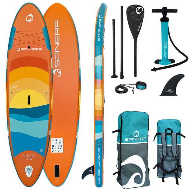 SPINERA|スピネラ 22226 SPINERA SUPVENTURE SUNSET 10 6 SPINERA サップボード SUP インフレータブル