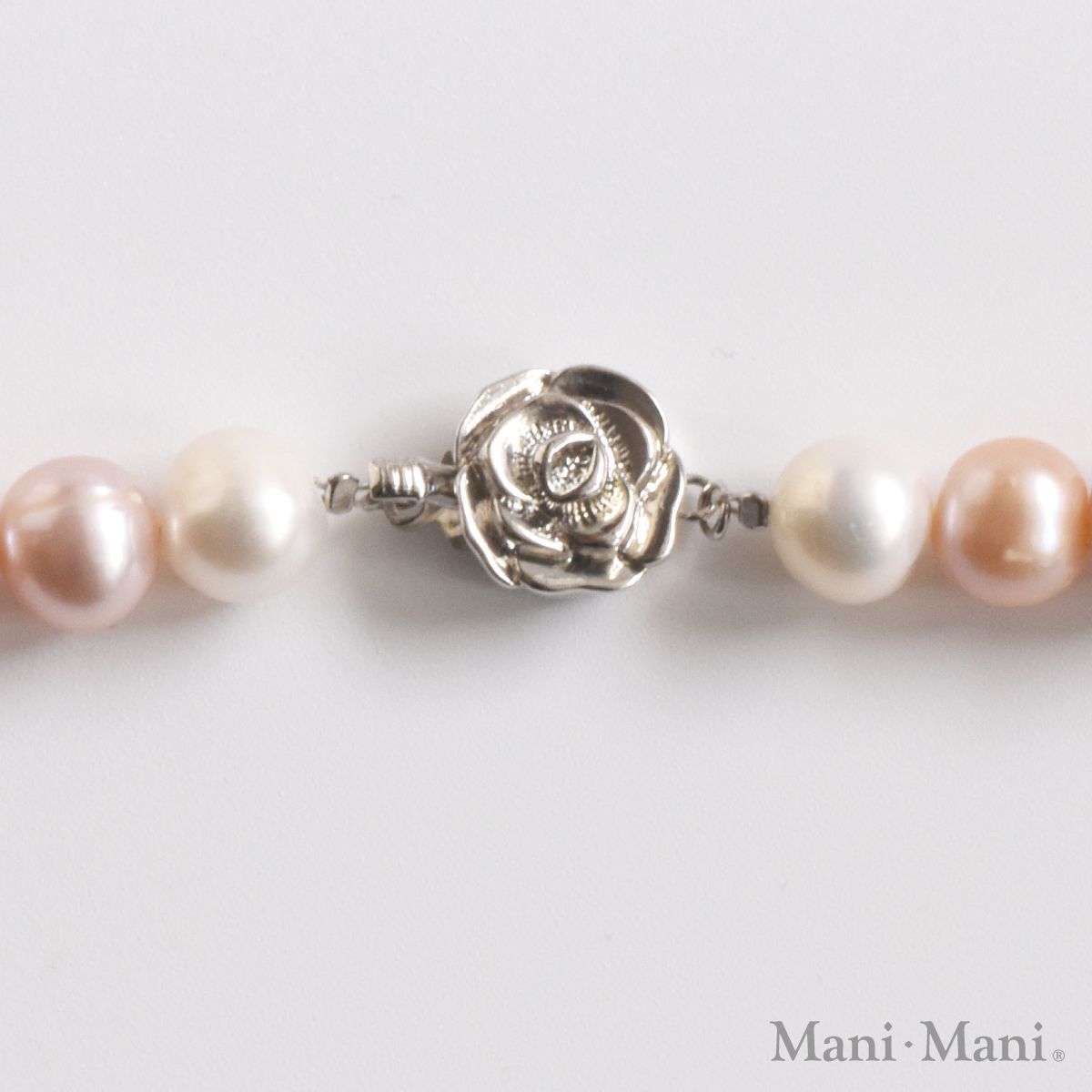 Mani・Mani】OUTLET 大粒 9-10mm珠 淡水真珠ネックレス（マルチ 