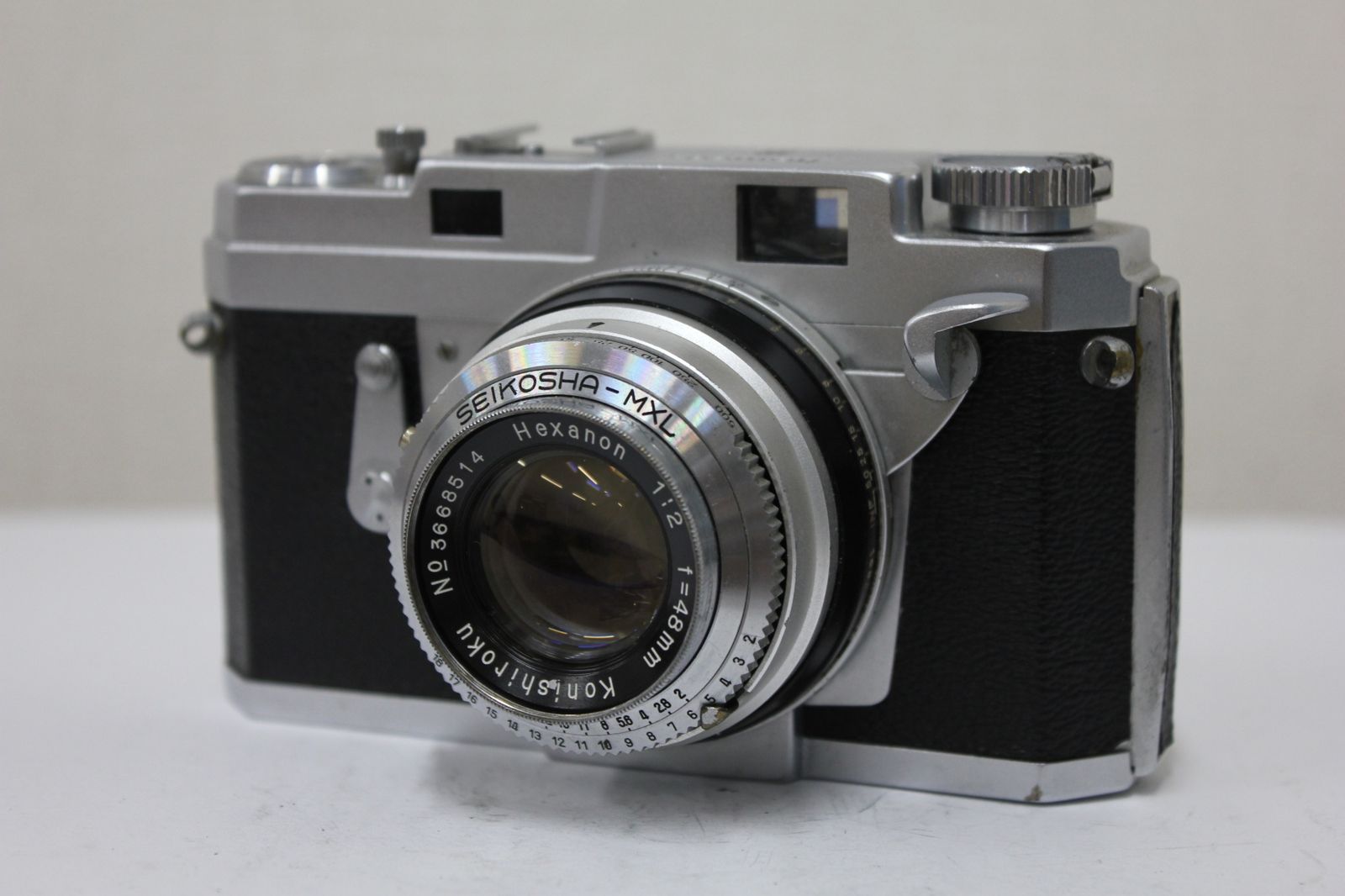 返品保証 コニカ KONICA III ダブルストローク Hexanon 48mm F2 カメラ e3116