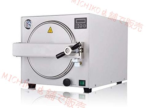 オートクレーブ 歯科 オートクレーブ 卓上タイプ高温高圧滅菌機 18L ミニオートクレーブ 小型 自動 安全保護 LCDディスプレイ ステンレス鋼 除菌 トレイ付き E218 実験室用