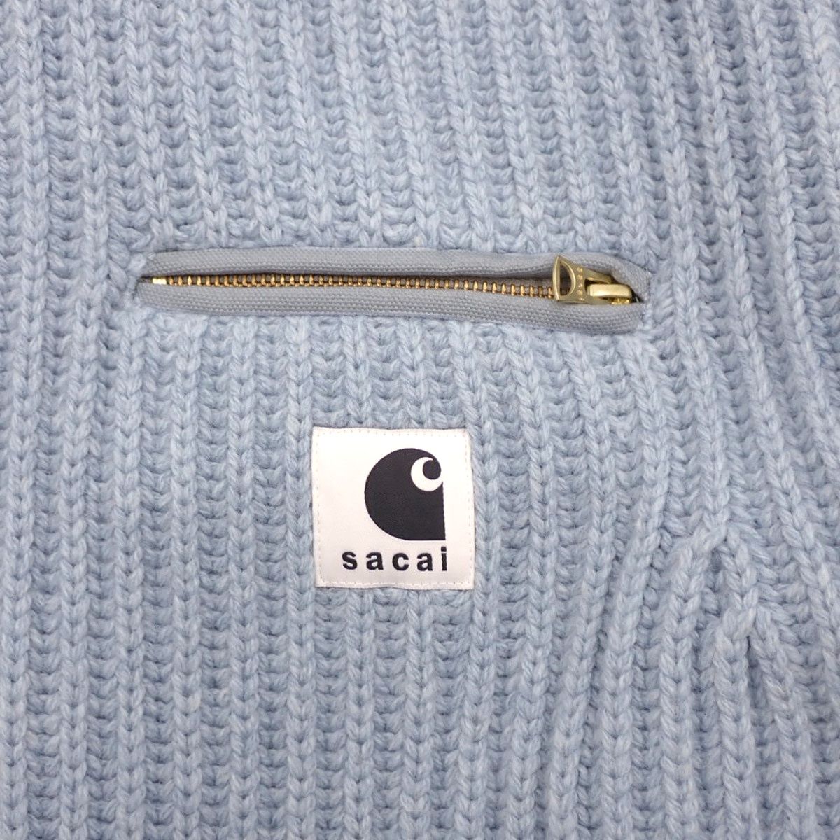 Sacai(サカイ) カーハートコラボ ニット セーター トップス 長袖 