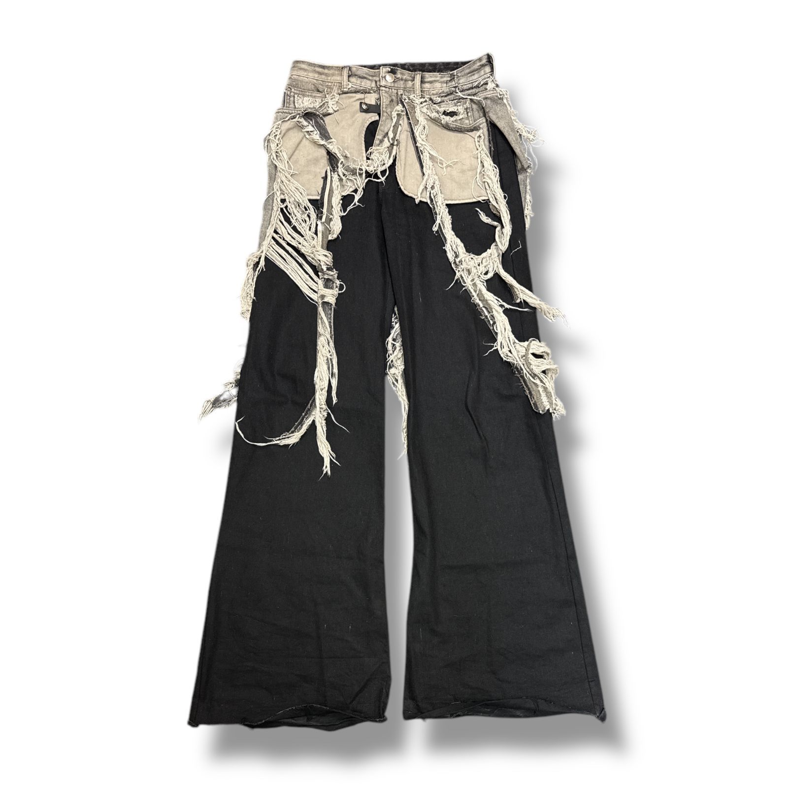 パンツ SWAMPGOD DESTROYED FISOLO SWAMPGOD DESTROYED FISOLO PANTS デストロイエプロンパンツ ワイド