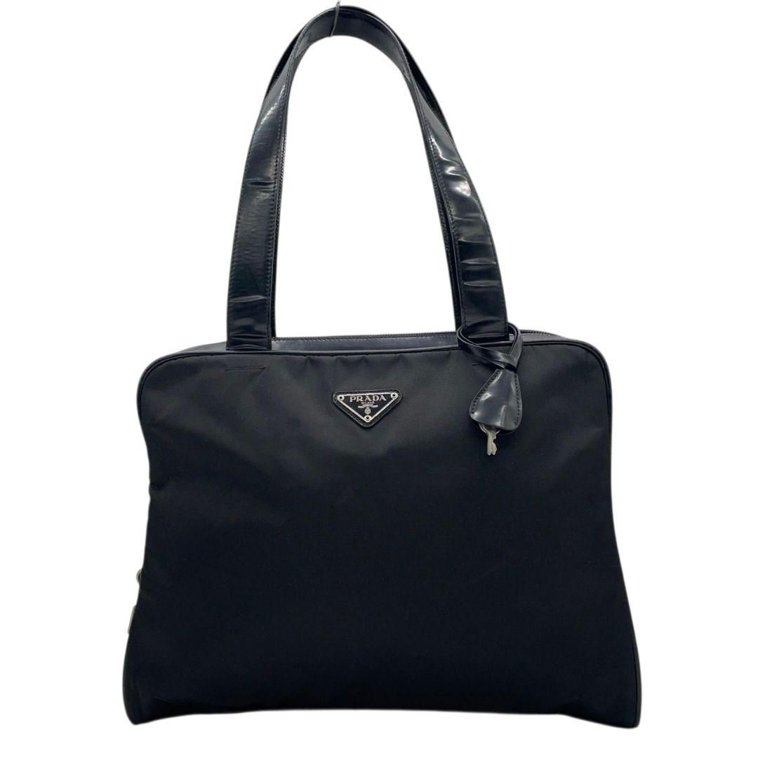 PRADA プラダ テスートナイロン トートバッグ 三角ロゴ A4収納可能