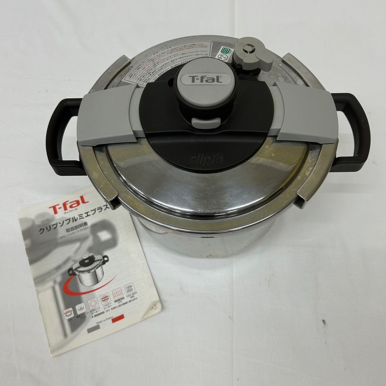 ティファール 圧力鍋 クリプソプルミエプラス 6L 中古 T-fal