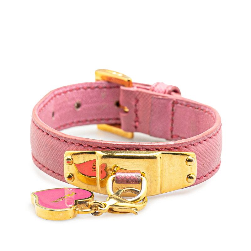 グッチ ハート モチーフ ピンク ゴールド レザー レディース GUCCI 1-0187504