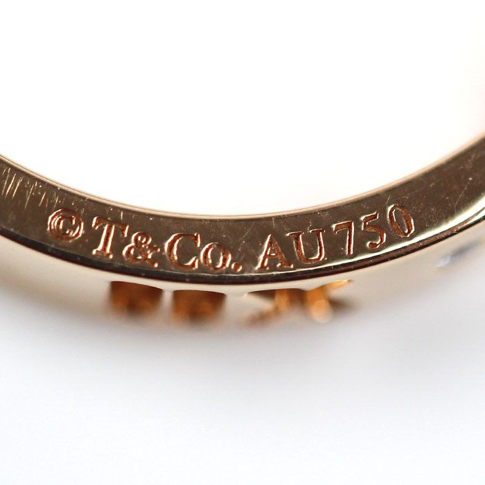 TIFFANY&Co. ティファニー K18PG ピンクゴールド ピアスド アトラス 4P  