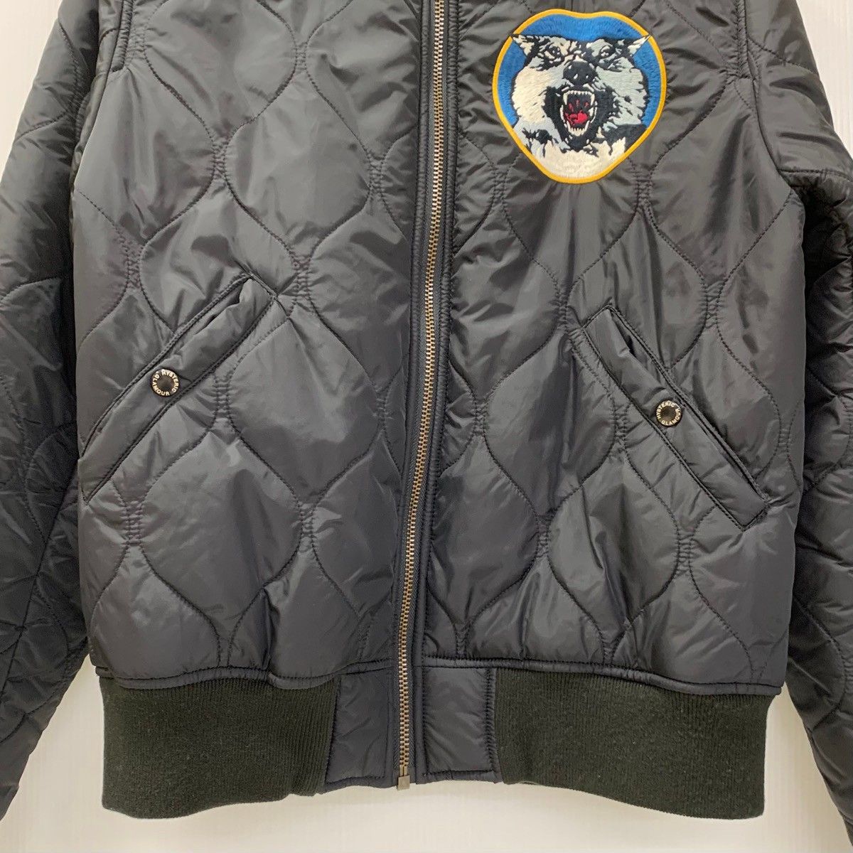 ヒステリックグラマー HYSTERIC GLAMOUR RUMBLE MA-1 ワッペン