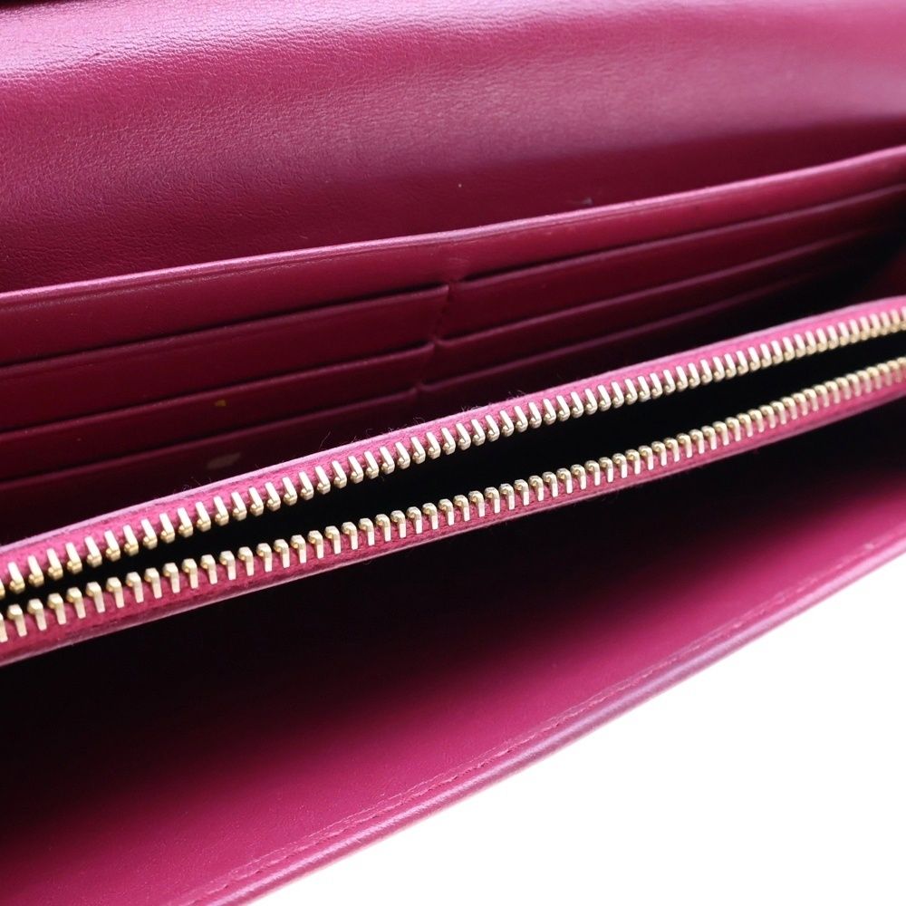 PRADA (プラダ) 長財布 ロングウォレット カードケース ピンク