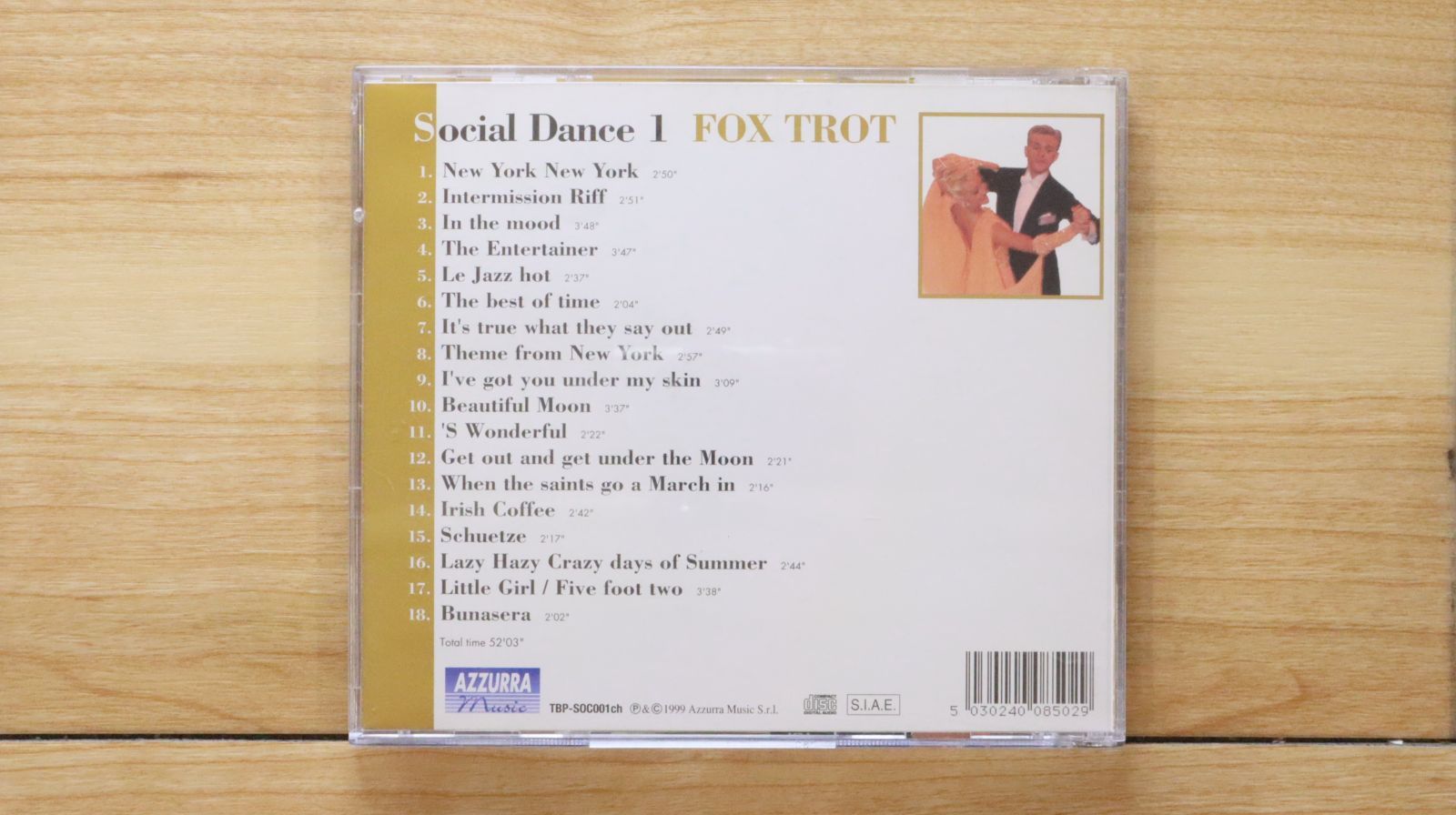 中古CD☆ダンス音楽CD/□ Social Dance 1 FOX TROT