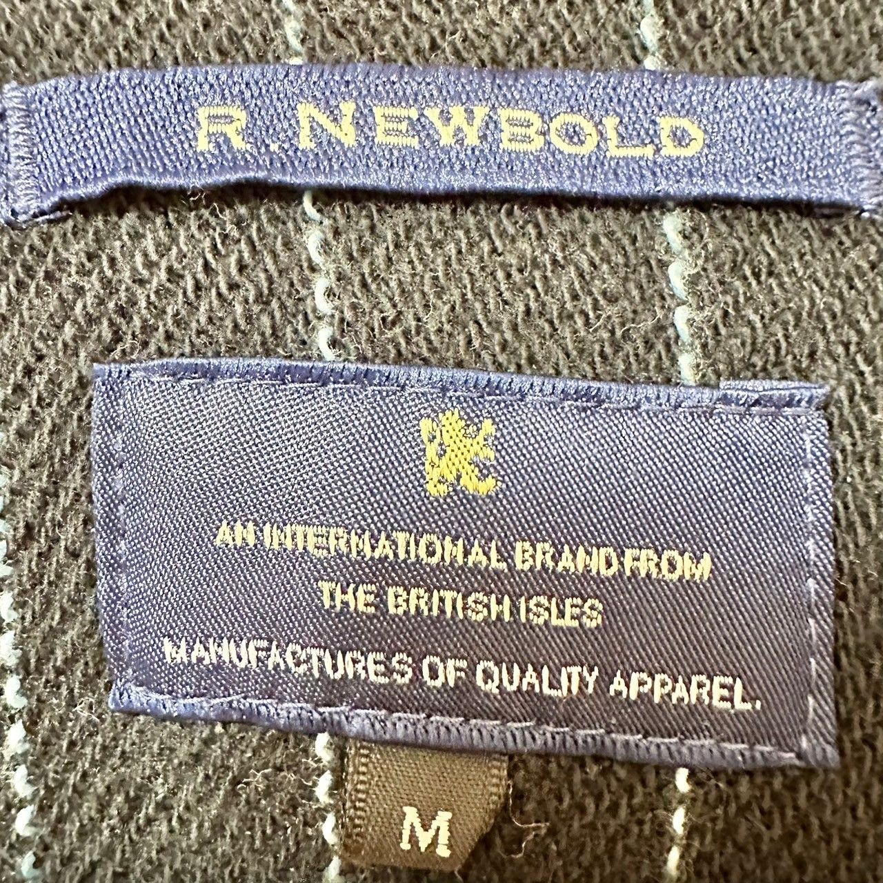 w^)b R.NEWBOLD アールニューボールド スウェット カバーオール 