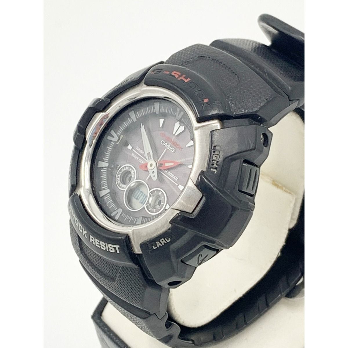 ジャンク品・カシオ　G-SHOCK【THE-G】デジアナ・タフソーラー電波腕時計 G-SHOCK - ジャンク品CASIO⁄G-SHOCKデジアナ メンズ腕時計 G-700