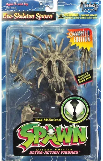 スポーン　SPAWN フィギュア　エグゾスケルトン　レア Amazon.co.jp: SPAWN（スポーン）ウルトラ・アクションフィギュア