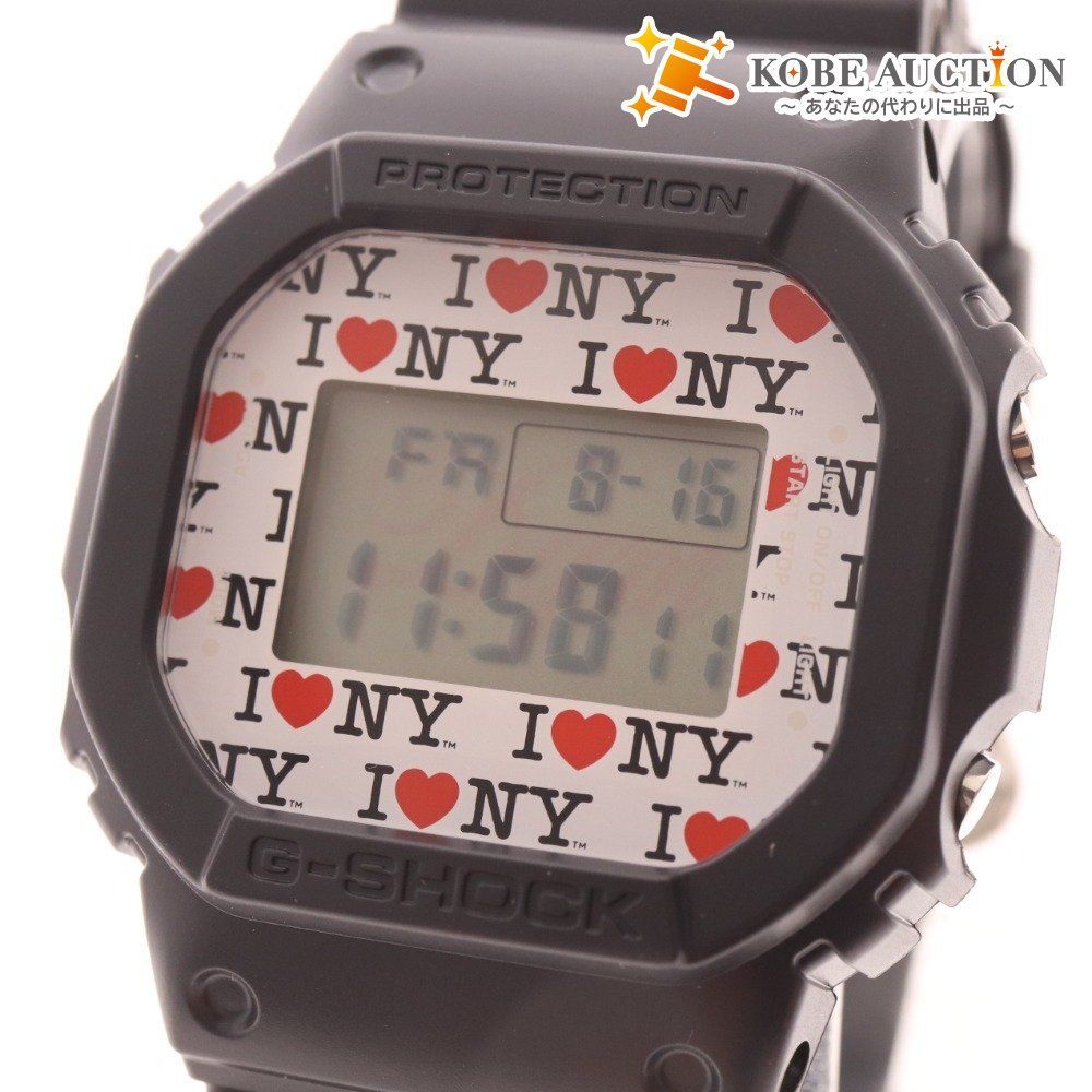 未使用‼️G-SHOCK DQM NYC ホワイト デジタル腕時計