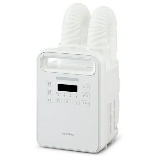 アイリスオーヤマ KFK-402-W ホワイト カラリエ 布団乾燥機 ハイパワーツインノズル