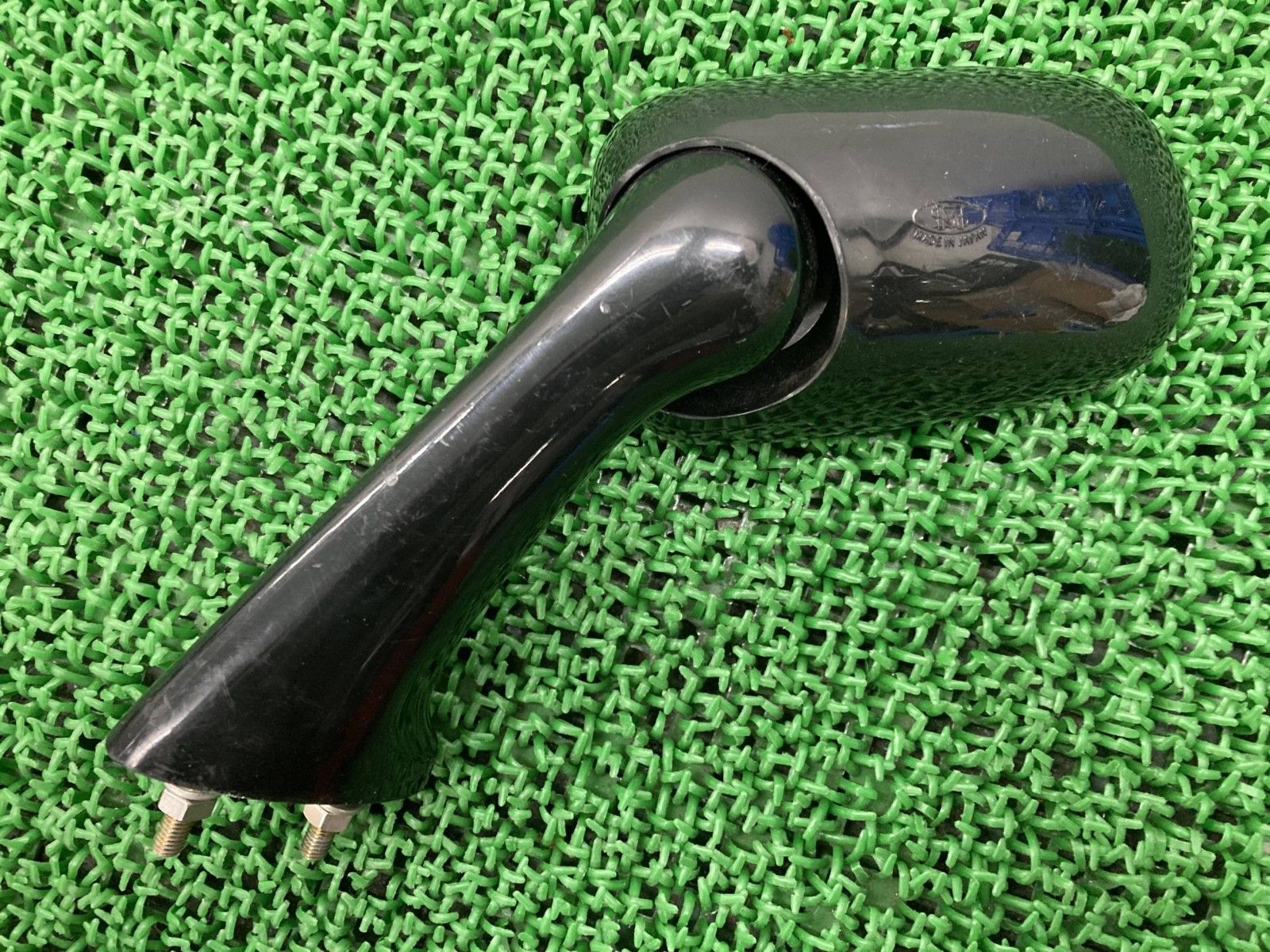 NSR250R ミラー 左 ホンダ 純正 バイク 部品 MC21 MC28 RVF400 CBR250RRにも MSマーク 割れ欠け無し 車検 Genuine Xb