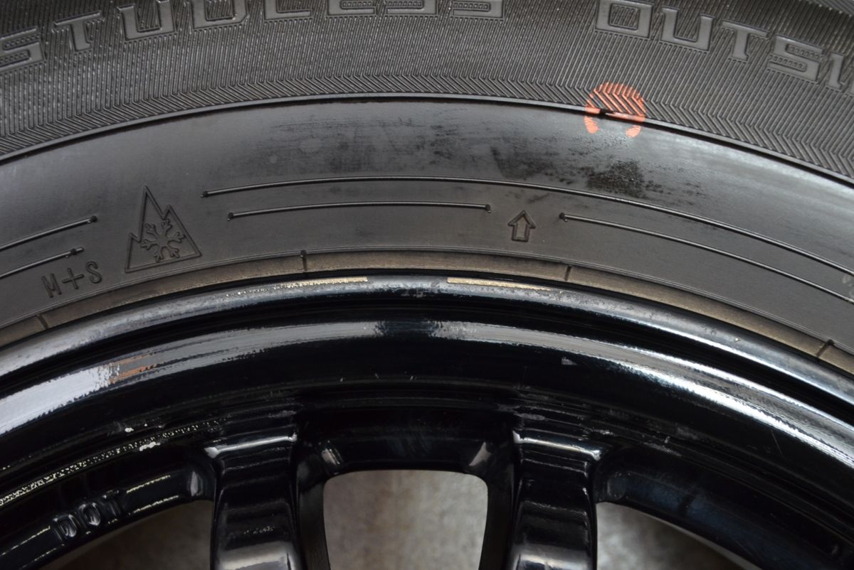 最終値下げ❗バリ山❗195/65R15❗5H-PCD100❗プリウス・ウィッシュ バリ溝 WM03付】トヨタ 30 プリウス 純正 15in 6J+45 PCD100
