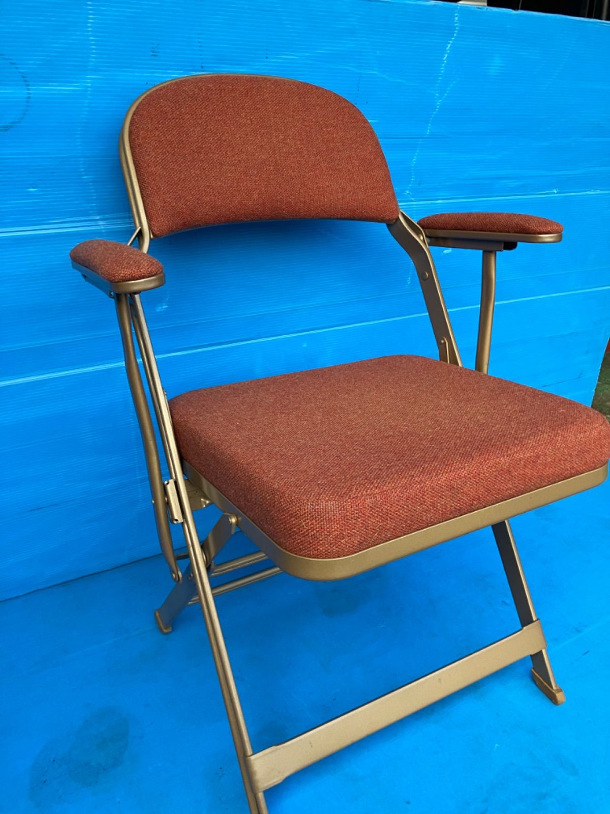 CLARIN Sandlerクラリンフォールディングチェア アーム付P.F.S. 468