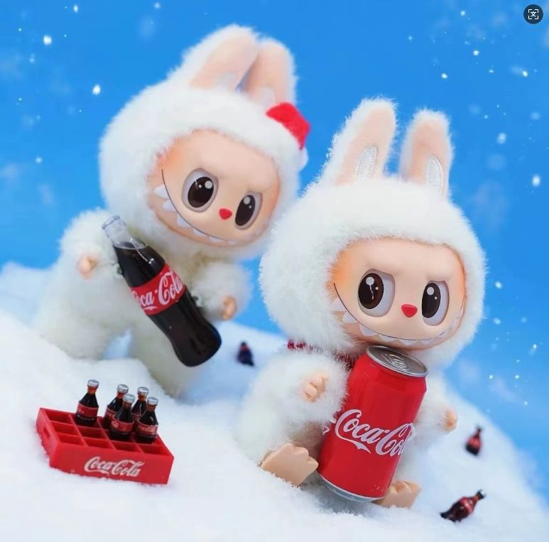 ラププ LABUBU CocaCola ぬいぐるみ コ-ラ サプライズ THE