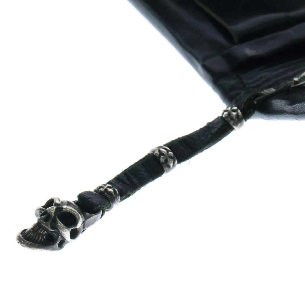 BILL WALL LEATHER ロングウォレット スカル ブラック 【公式通販】