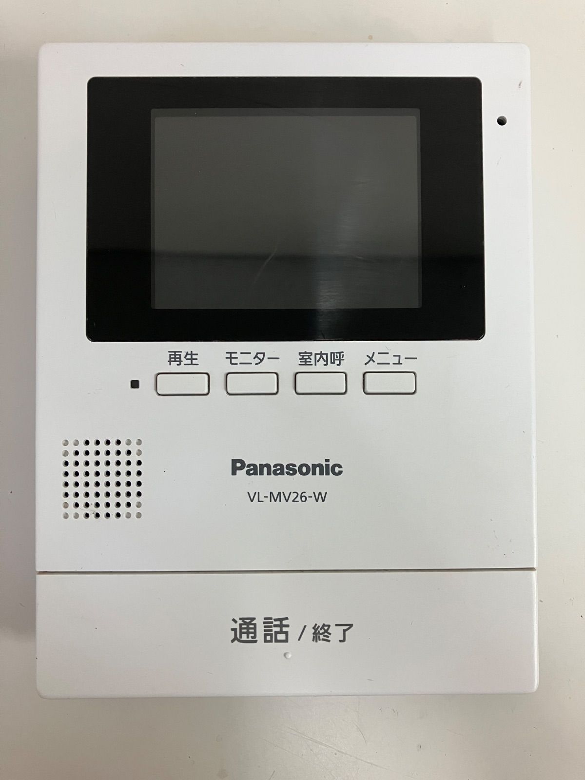 Panasonic VL-MV26-W モニター付きインターホン Panasonic パナソニック インターホン モニター親機 VL-MV26-W