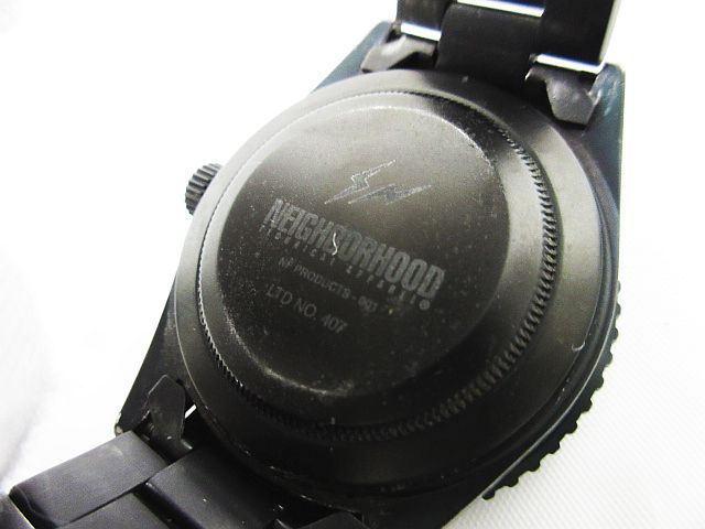 NEIGHBORHOOD×FRAGMENT 腕時計 NEIGHBORHOOD ネイバーフッド × fragment design フラグメントデザイン