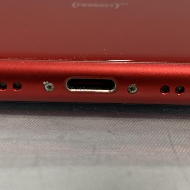 中古】【au】iPhone XR 128GB(レッド)/SIMロック解除済[91]