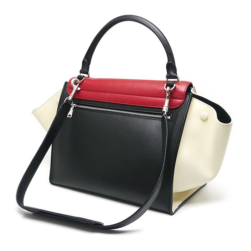セリーヌ スエード/レザー トラペーズ 2way 169543 セリーヌ(CELINE)セリーヌ トラペーズ ミディアム ハンドバッグ