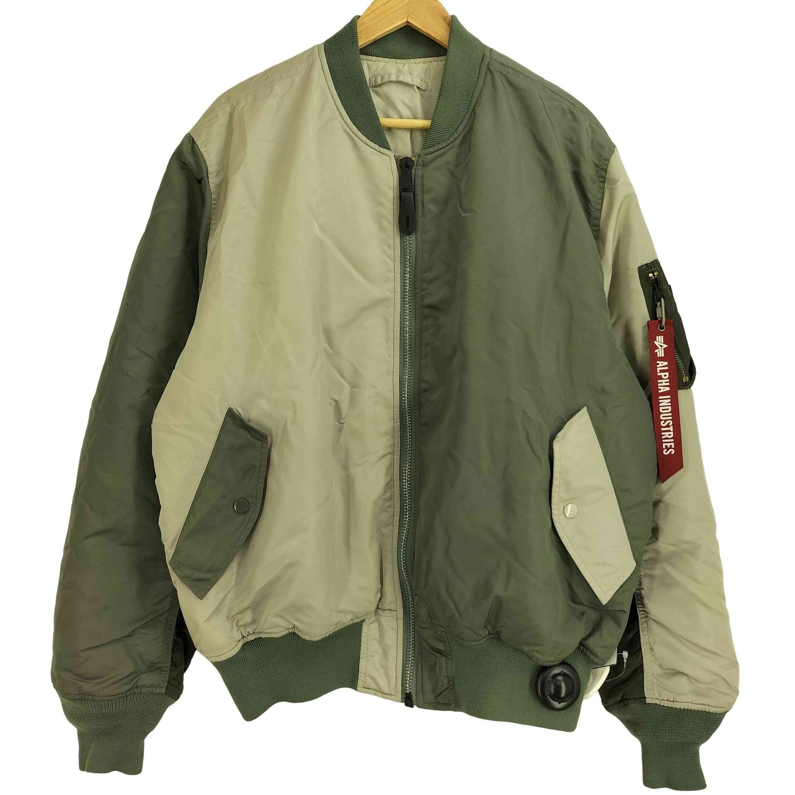 アルファインダストリーズ ALPHA INDUSTRIES MIL-J-82790J バイカラー 