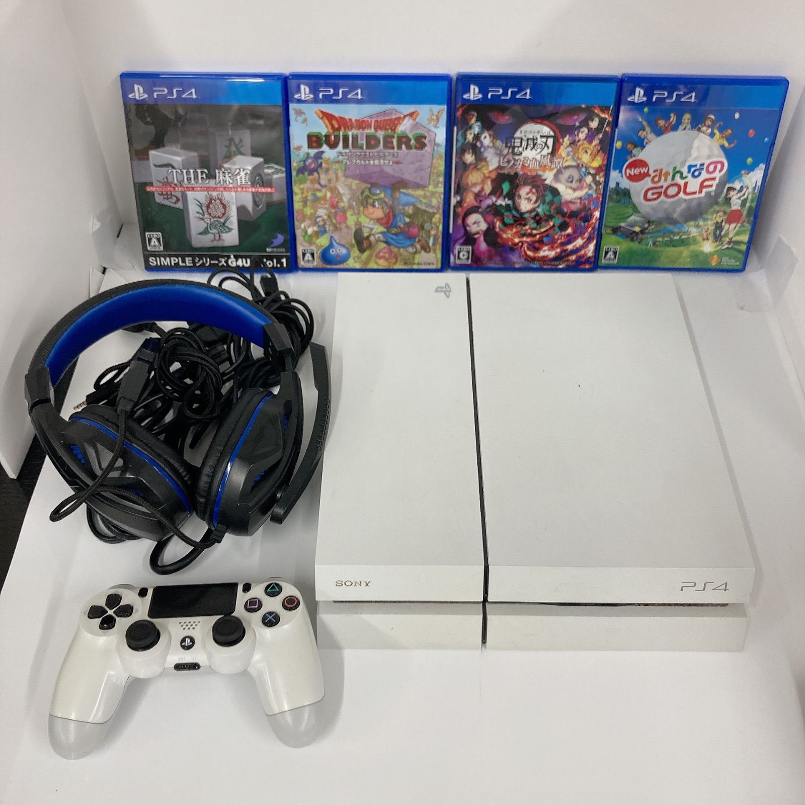 PlayStation4 PS4 プレイステーション4 ホワイト 本体 コントローラー 
