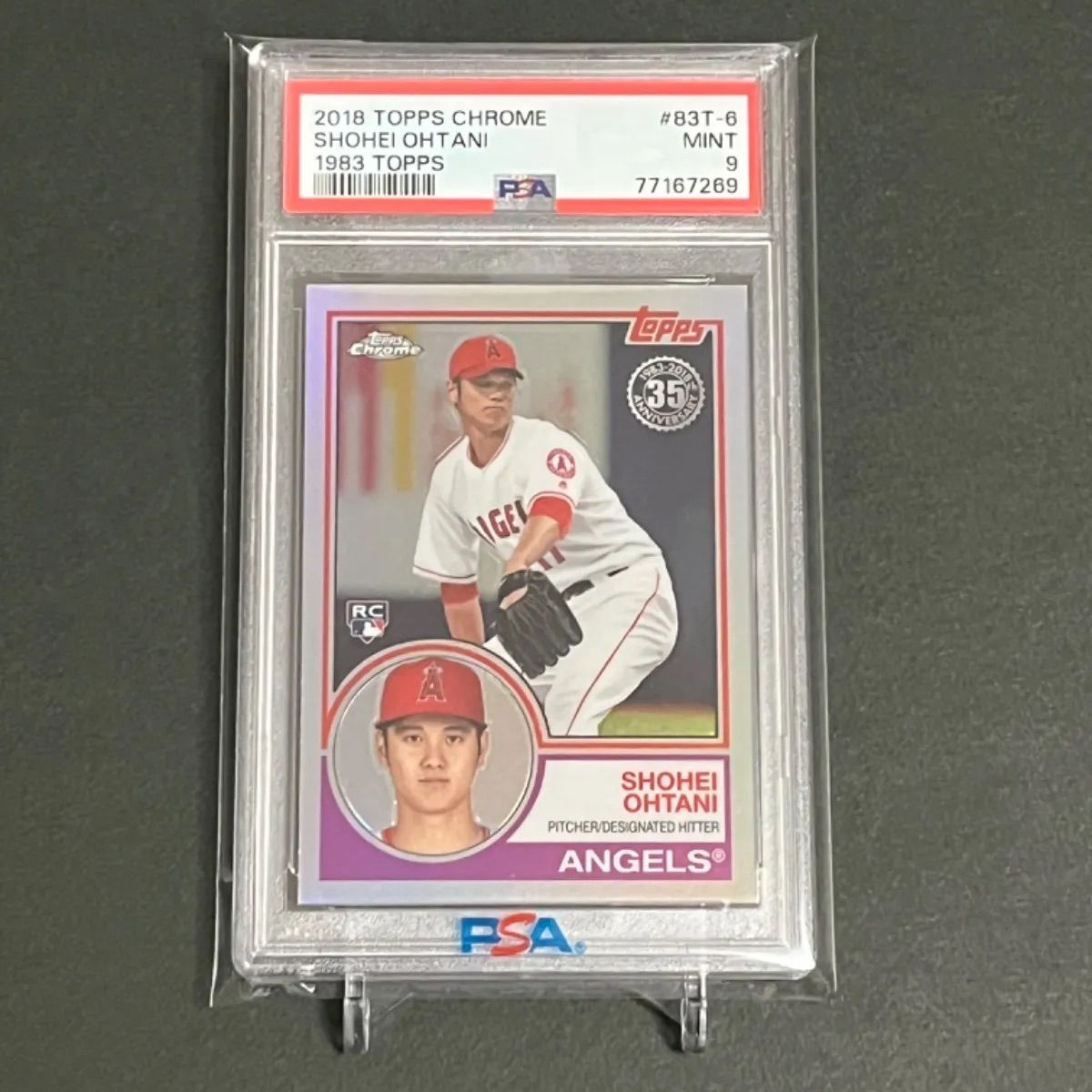[最安値] 2018 Topps 大谷翔平 ルーキーカード PSA-9! 61kQ9yu24zL._AC_UF350,