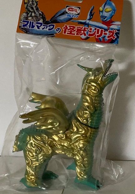 ブルマァク　ドドンゴ　ゴールド ブルマァク BULLMARK/ソフビ/ドドンゴ/ゴールド｜墓場の画廊