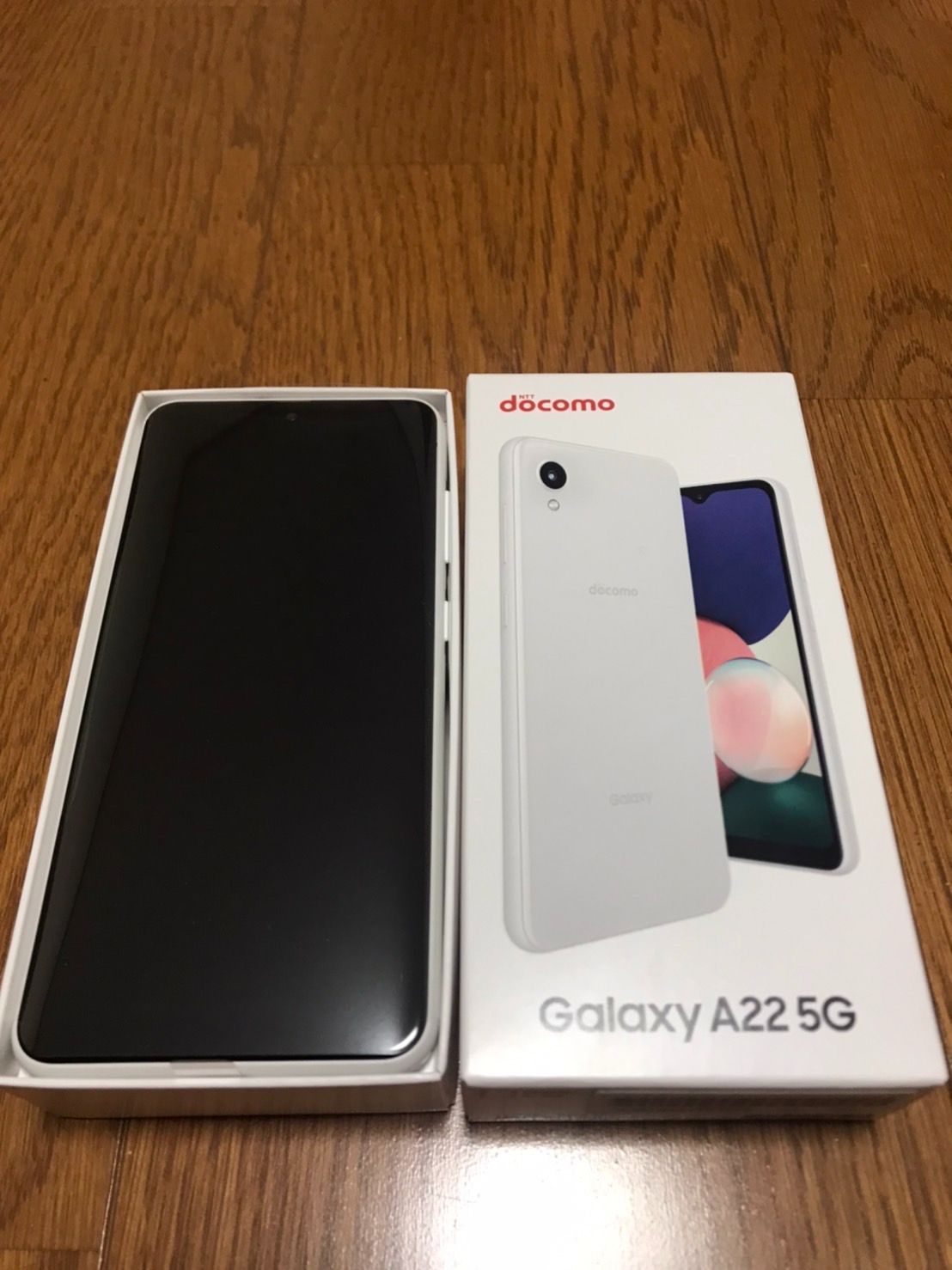 未開封品 Galaxy A22 5G white (SC-56B) simフリー - ⭐くまさん